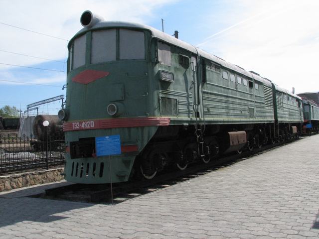 тепловоз ТЭЗ ЗАВ