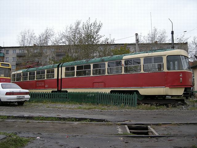 трамвай-гармошка К-2