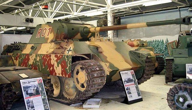 Музей танков в Бовингтоне (Великобритания).PzKpfw V <Panther> Музей танков в Бовингтоне (Великобритания).PzKpfw V <Panther>