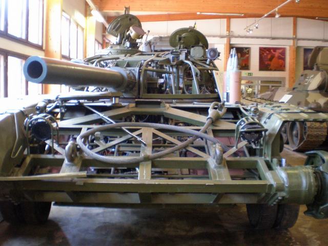 Музей бронетанковой техники в Пароле (Финляндия) Т-72 М1