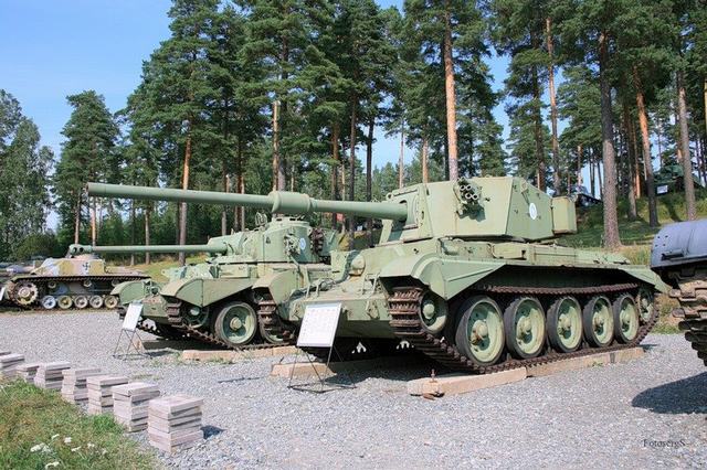 Музей бронетанковой техники в Пароле (Финляндия) Charioteer Mk VII Model В
