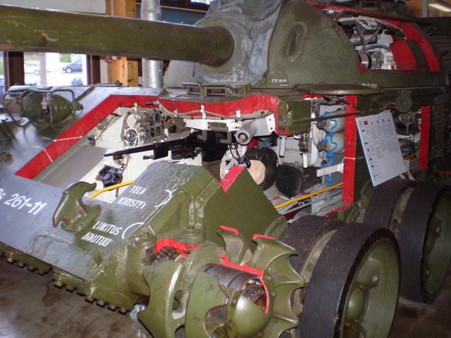 Музей бронетанковой техники в Пароле (Финляндия) Т-54