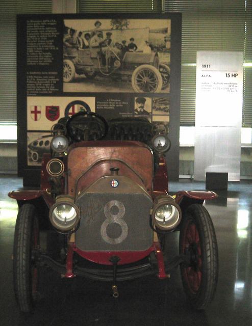 ����� Alfa Romeo � ����� (������).15 HP (1911)
