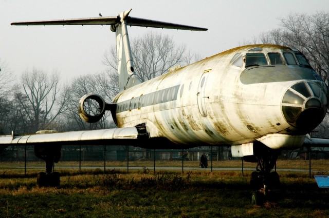 Авиационный музей в Кракове (Польша).Ту-134 Авиационный музей в Кракове (Польша).Ту-134
