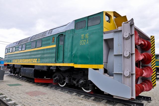 Бывший тепловоз ТГ16-32