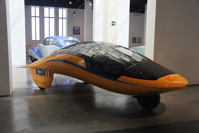 Автомобильный музей в Малаге (Испания). Solar car 2009 г