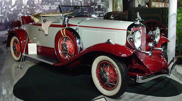 Национальный музей истории Studebaker в Саут-Бенде (США, Индиана).Studebaker President Four Season Roadster 1931 г Национальный музей истории Studebaker в Саут-Бенде (США, Индиана).Studebaker President Four Season Roadster 1931 г